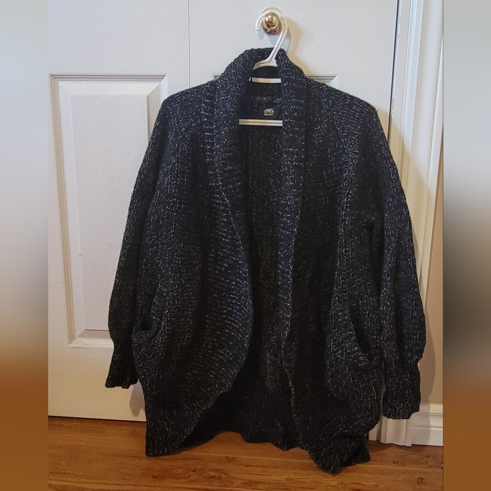 Roots Snowy Fox Open Collar Cardigan (M)
